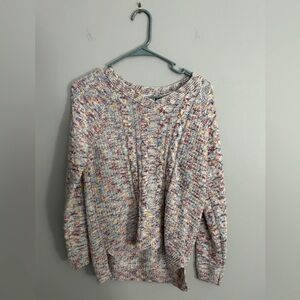 Multicolor Thick Sweater